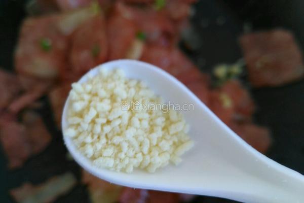 培根肉炒甜椒的做法图解8