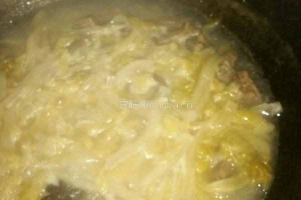 酸菜牛肉粉丝的做法图解4