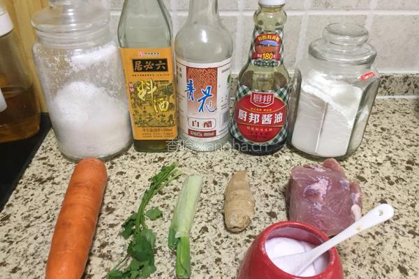 老式锅包肉的做法图解1