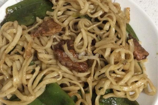 豆角焖面