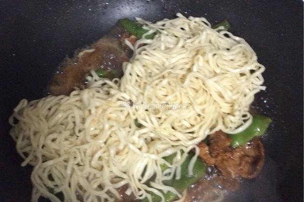 豆角焖面的做法图解8