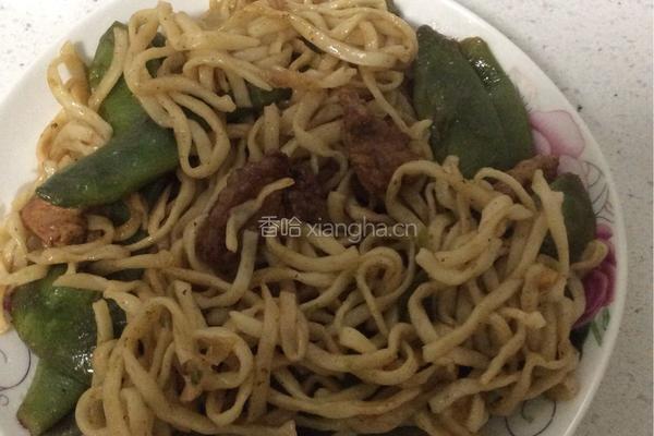 豆角焖面的做法图解9
