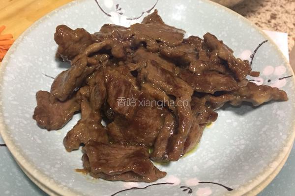 麻辣牛肉的做法图解4