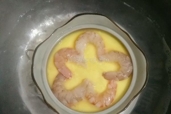 麻虾蒸蛋的做法图解3