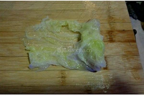 白菜卷肉的做法图解4
