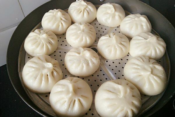 干萝卜菜馅包子的做法图解15