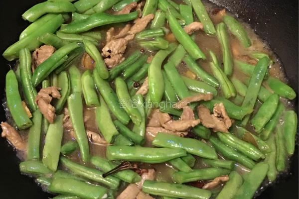 豆角炖肉的做法图解11