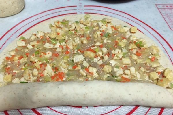 轻粗粮豆腐卷的做法图解15