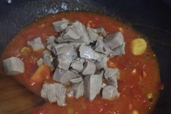西红柿牛腩土豆的做法图解5