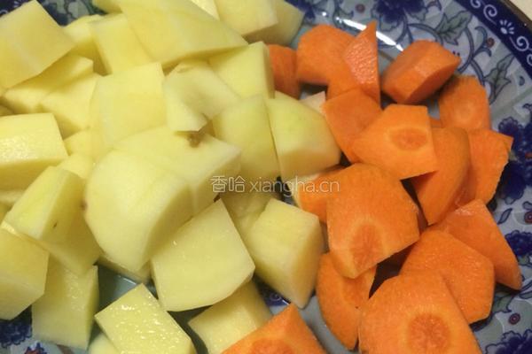 西红柿牛腩土豆的做法图解7