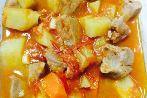 西红柿牛腩土豆的做法图解10