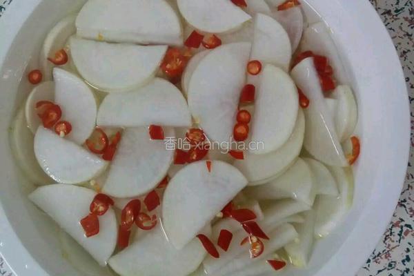 酸辣萝卜的做法图解4