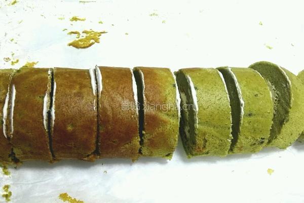 抹茶蛋糕卷的做法图解28
