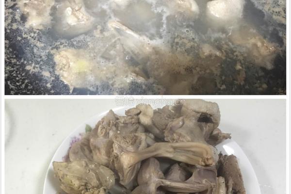 水鸭土茯苓薏米芡实汤的做法图解4