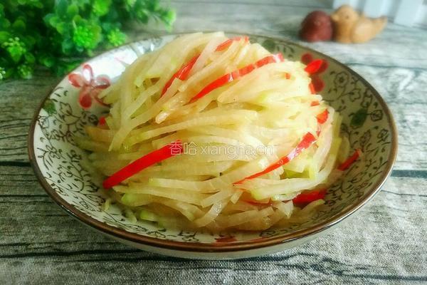 素炒萝卜丝的做法图解11