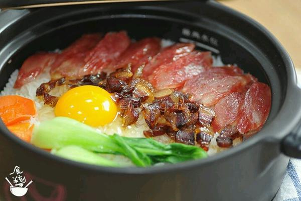 砂锅腊肉饭的做法图解8