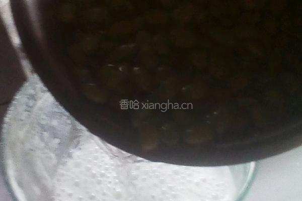 毛豆浆的做法图解3