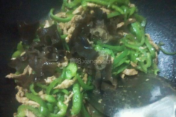 青椒肉丝的做法图解7