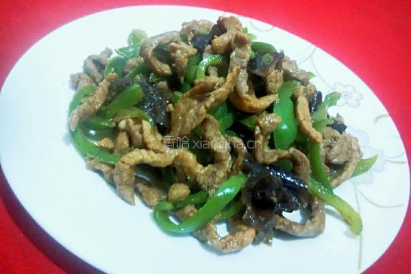 青椒肉丝的做法图解8