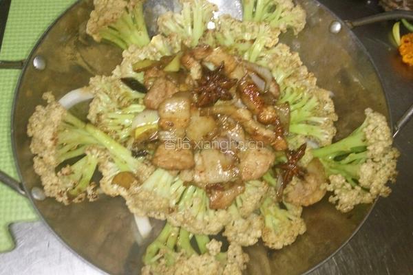 干锅有机菜花的做法图解12