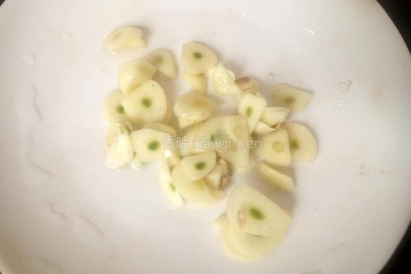 上海青炒香菇的做法图解4