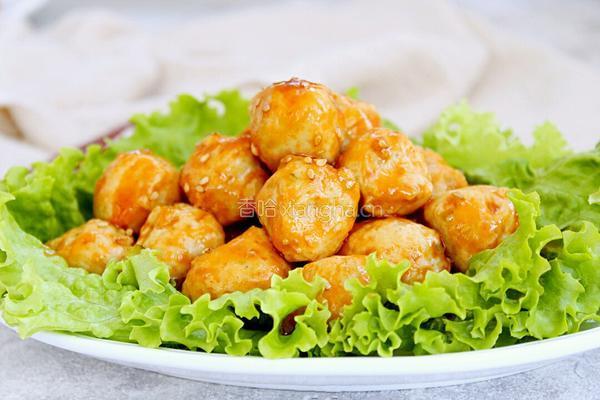 茄汁鸡肉丸的做法图解19