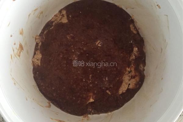 红糖枣泥磅蛋糕的做法图解6