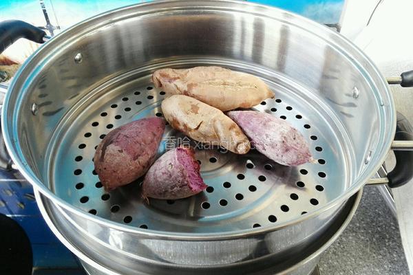 健康曲奇红薯饼的做法图解2