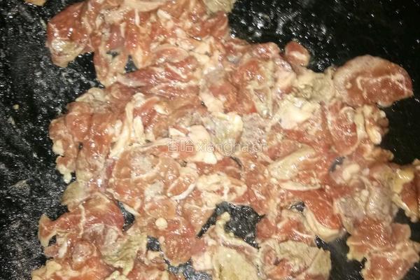 葱爆牛肉片的做法图解3