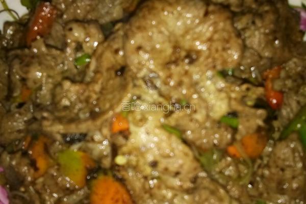葱爆牛肉片的做法图解4