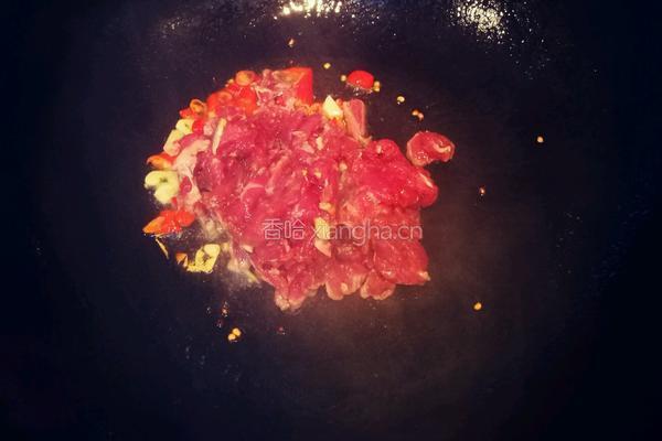 泡菜牛肉丝的做法图解5