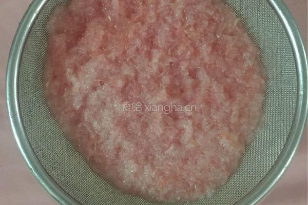 蜂蜜红心柚子汁的做法图解5
