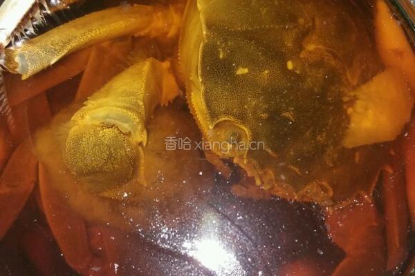 醉蟹的做法图解2