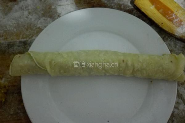 香煎红薯卷的做法图解7