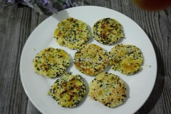 芝香南瓜饼的做法图解10