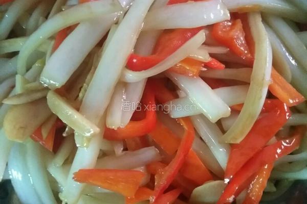 酸辣菜梗的做法图解10