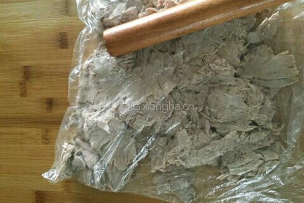 自制肉松的做法图解4