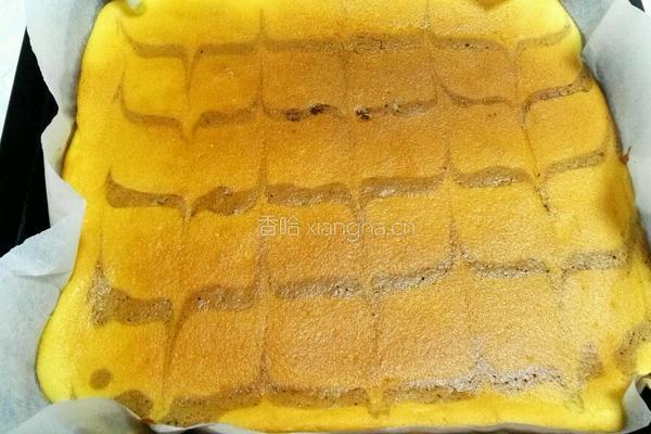 花纹酸奶蛋糕卷的做法图解24
