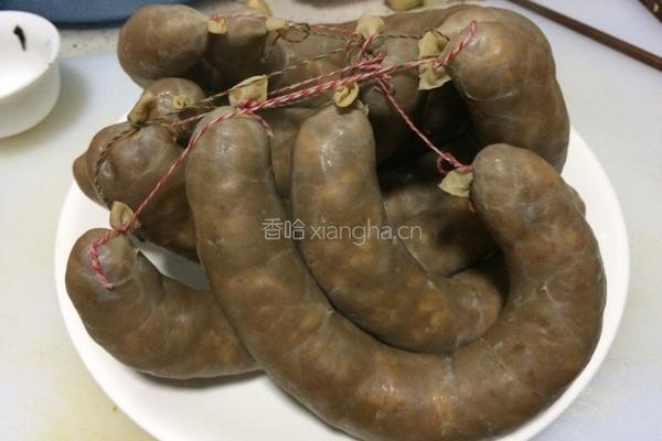 香肠的做法图解4