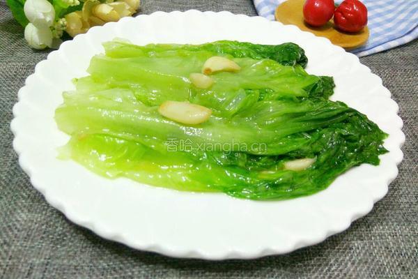 清炒生菜