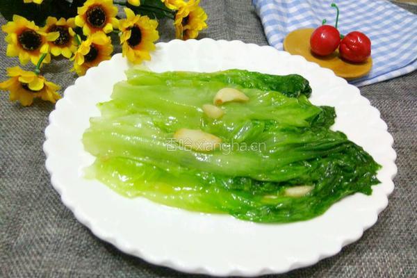 清炒生菜的做法图解9