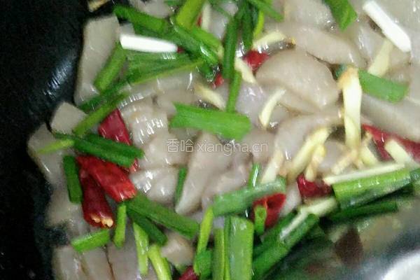 腊肉木鱼豆腐干锅的做法图解4