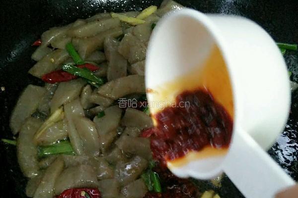 腊肉木鱼豆腐干锅的做法图解5