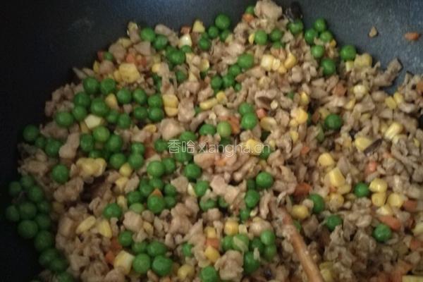 鸡肉蔬菜汁烧麦的做法图解7