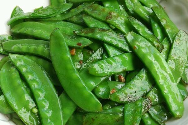 清炒荷兰豆的做法图解9