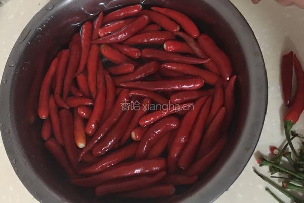 小红米椒保存法的做法图解2