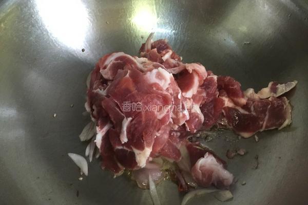 孜然羊肉的做法图解5