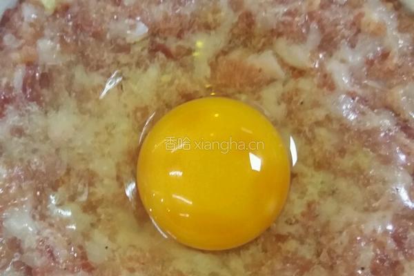 鸡蛋肉饼的做法图解6