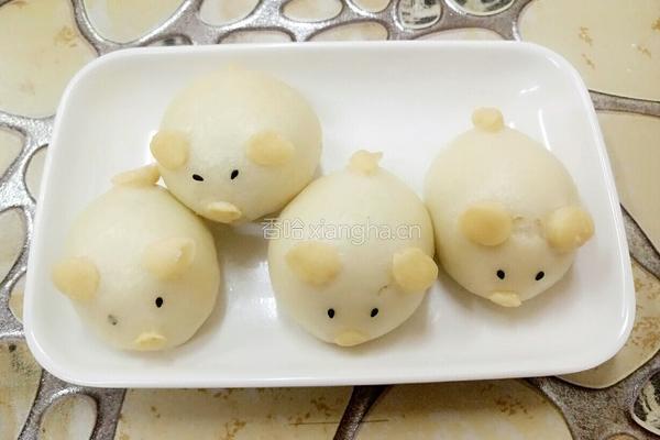 香菇猪肉小猪包的做法图解19