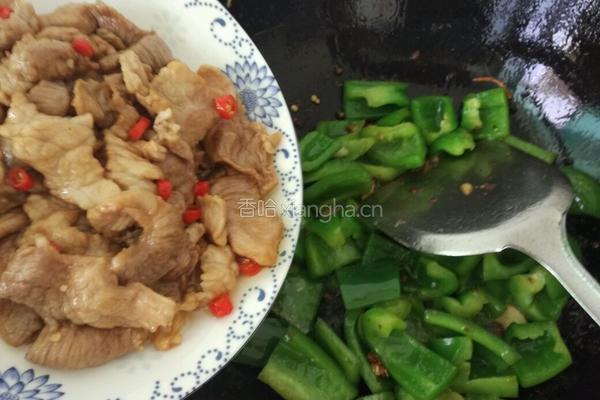 甜椒炒肉片的做法图解11